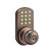 Bronze Touch Pad Electronic Entry Knob